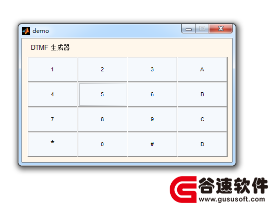 matlabDTMF˫ƵźGUIϵͳԴ
